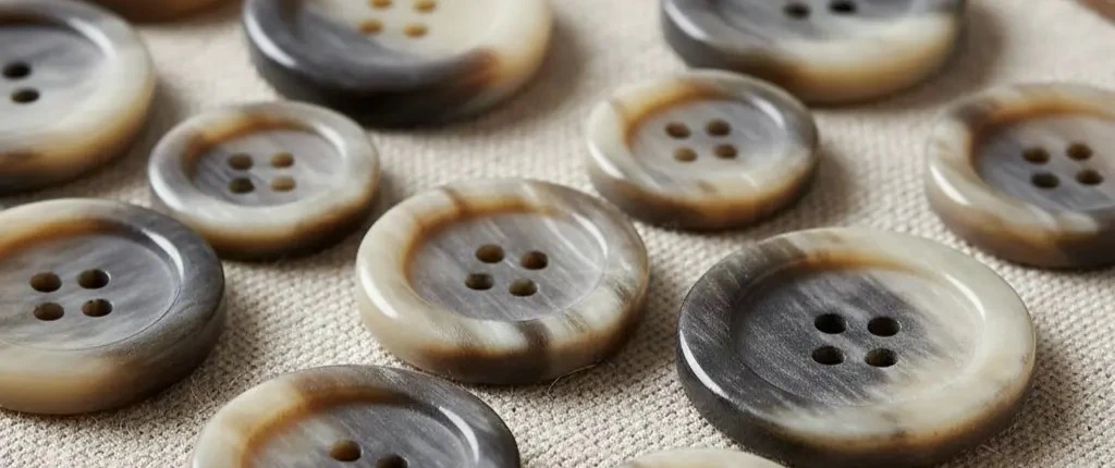 Buffalo Horn Buttons