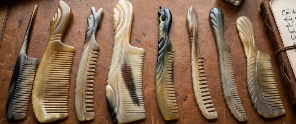 Buffalo Horn Combs