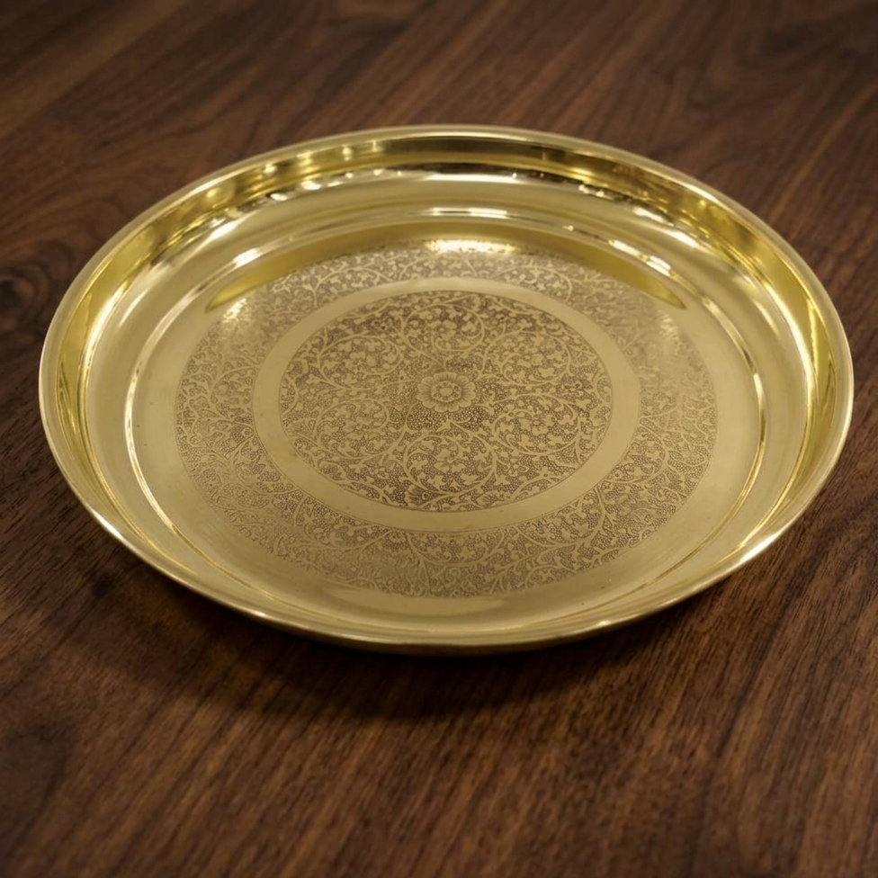 Decorative Brass Plate For Door – Handmade Brass Plates in Pure Brass from India