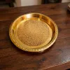 Luxury Designer Brass Plate – Handmade Brass Plates in Pure Brass from India