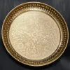 Solid Pure Brass Plate Design – Handmade Brass Plates in Solid Brass from India