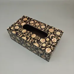 Floral Decorative Tissue Box Cover